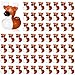 DEEKIN 24 Pcs Whitetail Deer Buck Rubber Duck 2 Inch Rubber Duck Party Favors for Winter Holiday Hunting Party Gifts Home Decorations Whitetail Deer Buck - Image 2