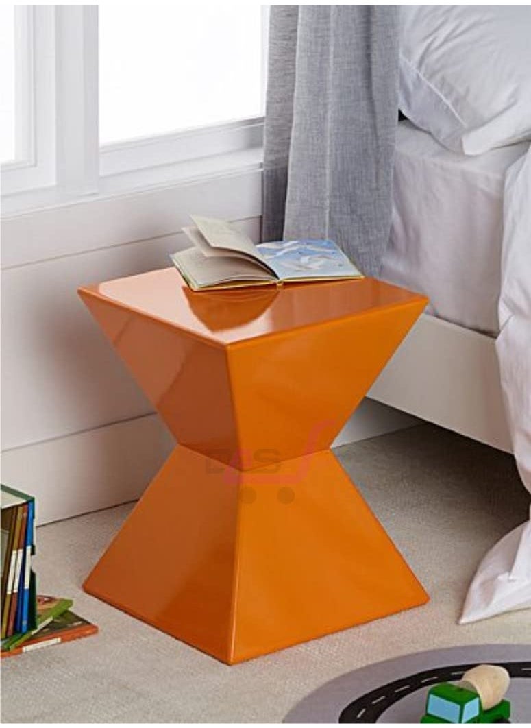 Device Bas with BROWN ART SHOPPEE Brown Arts Shoppee Craetive Side Table Nightstand Coffee End Table for Living Room Bedroom Small Spaces Side Table for Living Room Green Orange 