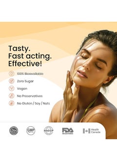WELLBEING NUTRITION D3 + K2 Melts With Organic Virgin Coconut Oil And Astaxanthin 30 Oral Strips  - Image 3