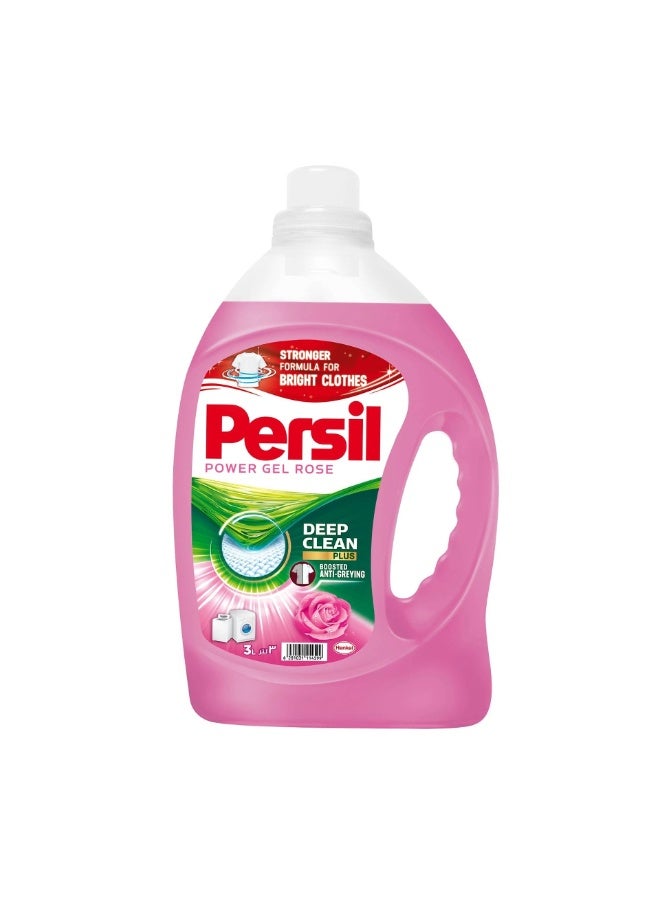 Persil Gel Rose Laundry Detergent 3L – Powerful Stain Removal & Long‑Lasting Freshness - Image 1