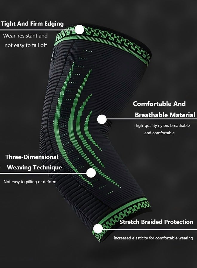 JINGBA SUPPORT Sports Elbow Brace Elbow Compression Sleeve For Tendonitis And Tennis Elbow, Elbow Orthotic Brace Compression Brace Elbow Pain Relief For Golfers, Arthritis, Bursitis, Weightlifting, Suitable For Men And Women. - Image 4