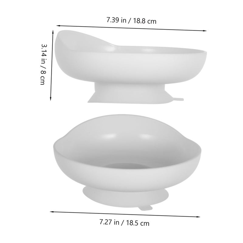 Suction Plate Non Slip Dinnerware For Elderly Adaptive Eating Aid - Image 3