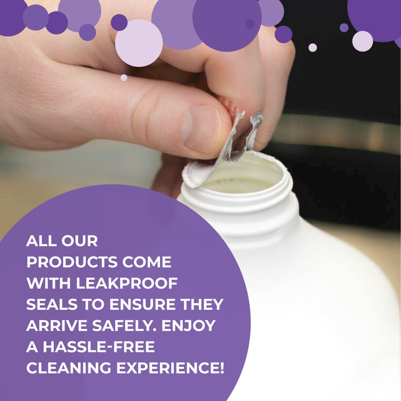 CLEAN ROOTS Fabric Softener - EcoGarantie Certified, 100% Plant-Based Formula, Made with Organic Ingredients, Scented with Organic Lavender Essential Oil - 55 Loads, 92.9 fl oz (2.75 L) - Image 3