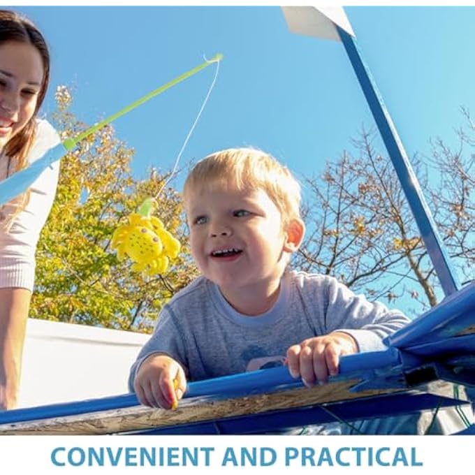 PACK OF 10 FISHING ROD POLE FOR BOYS GIRLS PLAYGROUND AND NURSERY FISHING TOY WITH CARTOON DESIGN LIGHTWEIGHT AND USER-FRIENDLY FOR OUTDOOR GAMES AND FINE MOTOR SKILLS DEVELOPMENT - Image 5