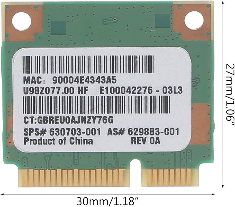 Ralink RT5390 150Mbps بطاقة واي فاي 630703 001 محول شبكة PCIe بديل للكمبيوتر المحمول - Image 3