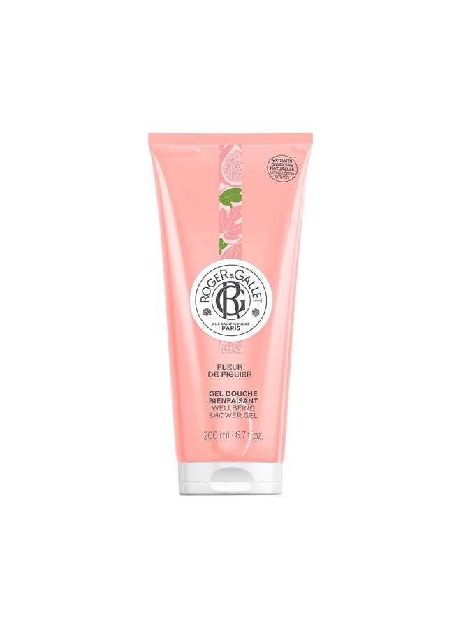 ROGER & GALLET Body Wash & Shower Gel for Women | Fleur De Figuier - Fig Blossom 6.6 Oz - Image 1