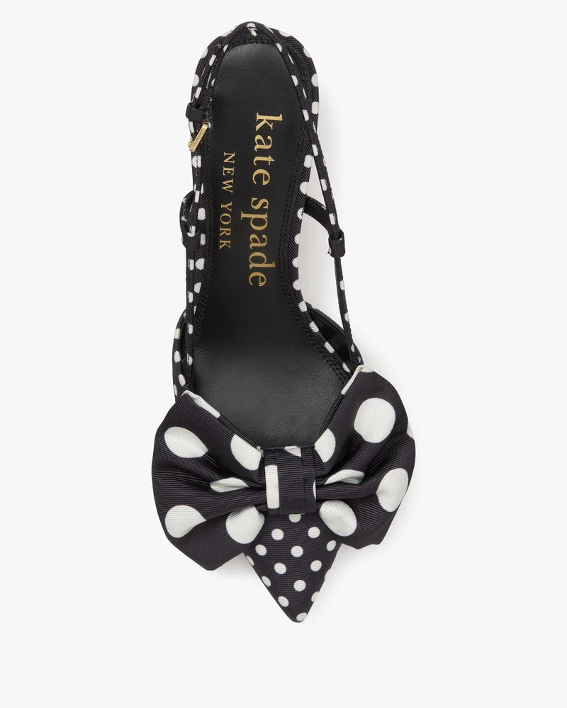 كيت سبيد Rue Breezy Dot Slingback Pumps
