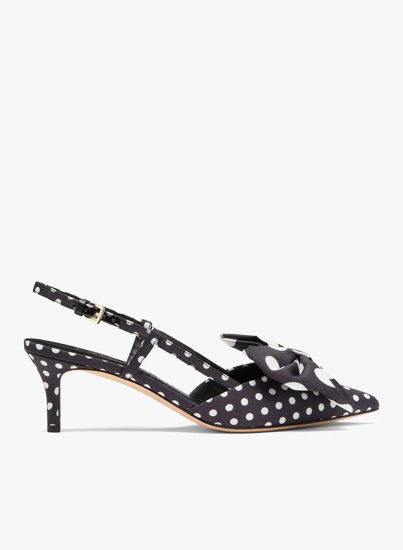 Kate Spade Rue Breezy Dot Slingback Pumps