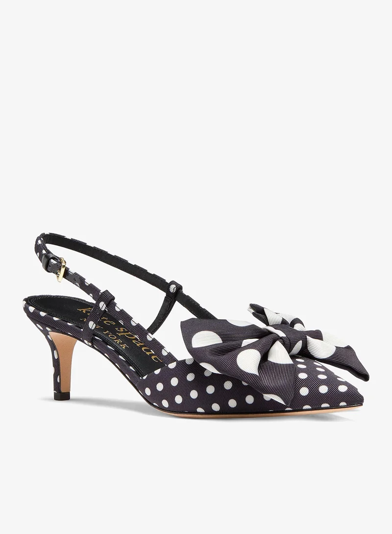 Kate Spade Rue Breezy Dot Slingback Pumps
