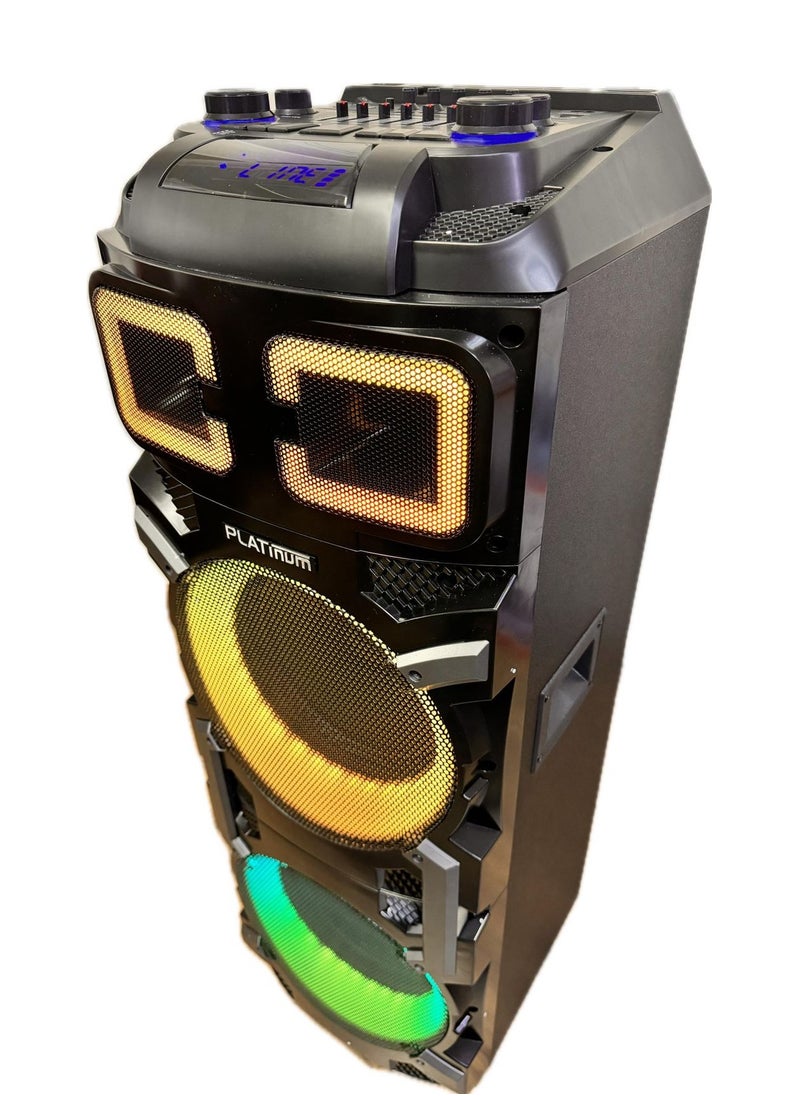 بلاتينيوم - صب ووفر مزود بتقنية البلوتوث - منفذ لكرت الذاكرة - منفذ USB وريموت موديل AH-10700 - Image 1