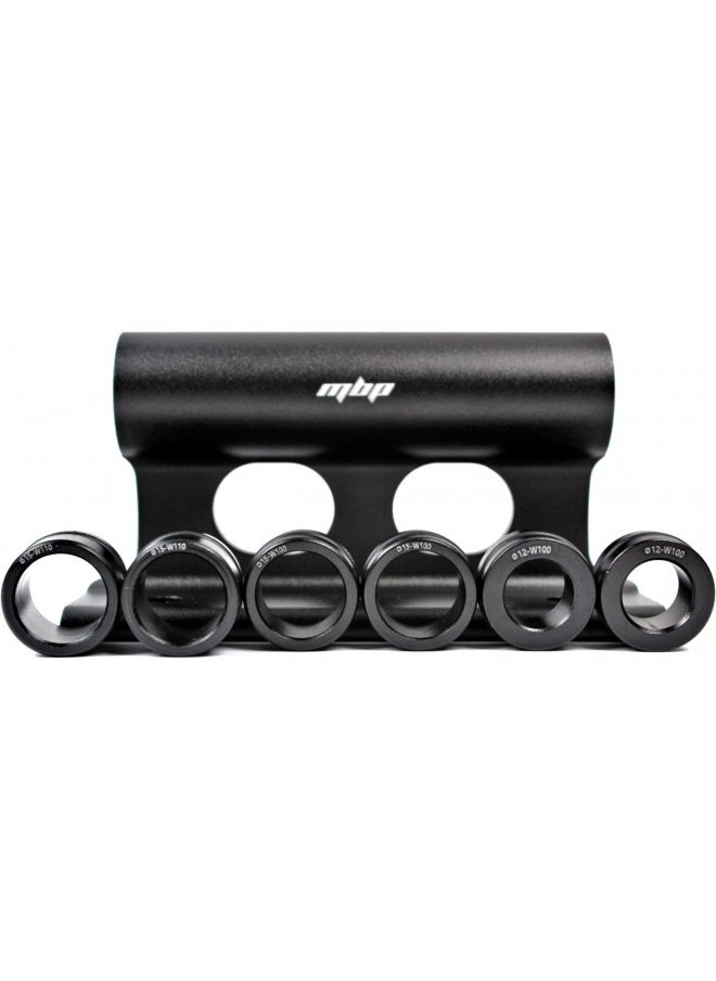 MBP - MBP Versatile Bike Block - Thru AXLE (15x110 12x100 15x100) & Quick Release 9x100mm - Bicycle Truck Bed/Storage - Image 1