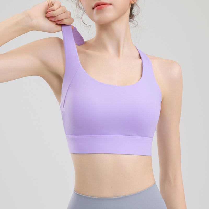 Advanced Sense Professional Training Clothing Running Sports Underwear Yoga Outdoor Riding Sweat Absorbing Breathable Integrated Simple Bra - Image 4