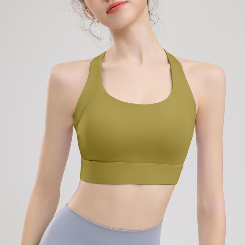 Advanced Sense Professional Training Clothing Running Sports Underwear Yoga Outdoor Riding Sweat Absorbing Breathable Integrated Simple Bra - Image 1