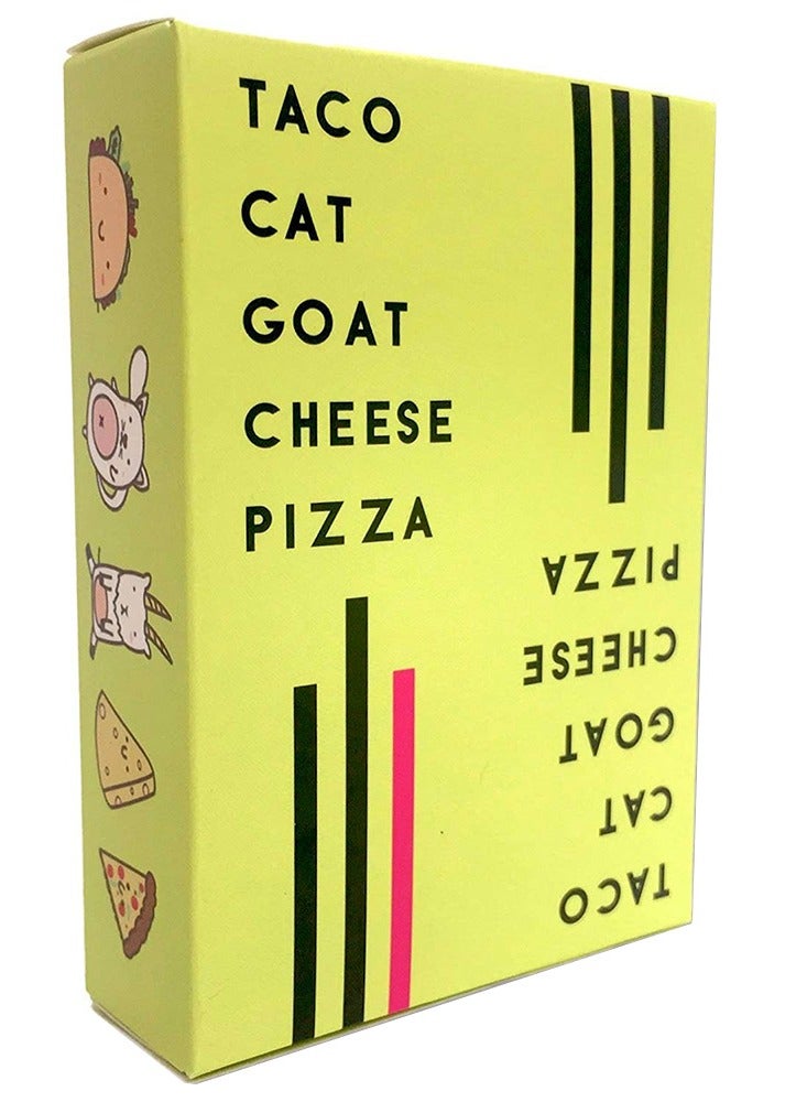 Taco Cat Goat Cheese Pizza Social Card Game For Children  - Image 1