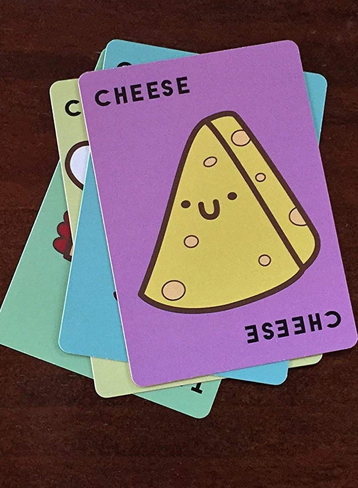 Taco Cat Goat Cheese Pizza Social Card Game For Children  - Image 2