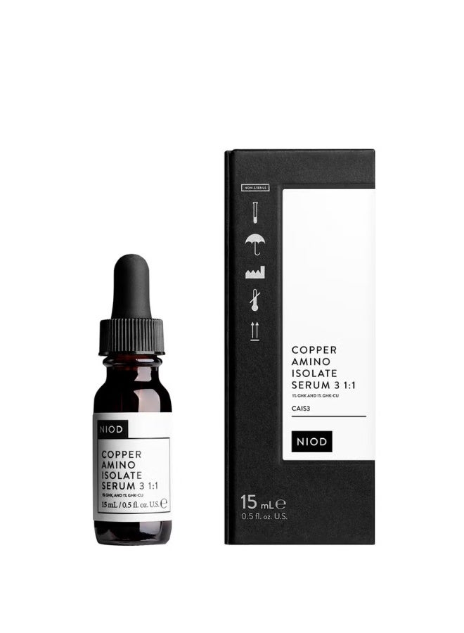 NIOD Copper Amino Isolate Serum 3 1:1 15ml - Image 2
