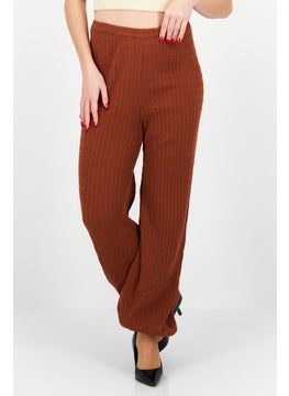 BB Dakota by Steve Madden Women Knitted Pull-On Jogger Pants, Brown  - Image 1