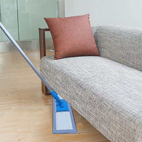 SOFTSPUN Microfiber Wet & Dry Cleaning Mop Refill - Sky Blue - 19inches - Image 5