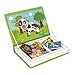 Janod MagnetiBook 41 pc Magnetic Animal Mix and Match Game  Creative Play  Enhances Motor Skills  Develops Dexterity and Coordination  Easy Storage Educational Safe - Image 4