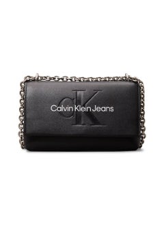 Calvin Klein Jeans Women's Shoulder Bag, Black - faux leather  - Image 1