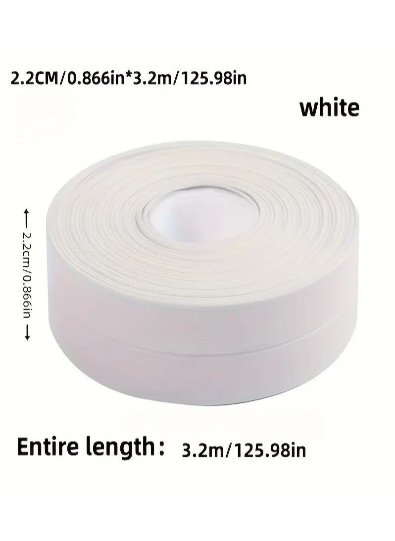 Western Self-Adhesive Waterproof Silicone Sealing Tape - Versatile Gap Filler for Bathroom, Kitchen, Sink, Bathtub - Home Improvement Sealant , 3.2M  - Image 4