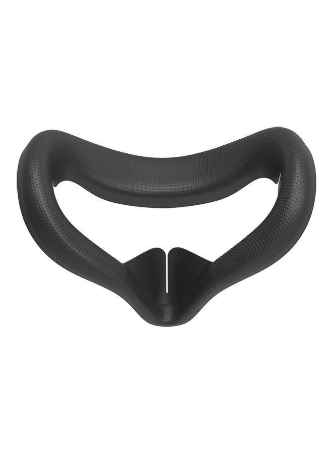 NIBEMINENT Replacement Silicone Face Cover Light Blocking Washable Pad Black 