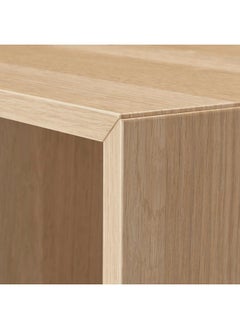 Zaboon Cabinet, White Stained Oak Effect, 35X35X35 Cm  - Image 4