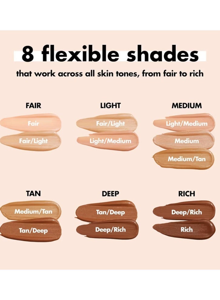 elf e.l.f. Halo Glow Liquid Filter Foundation Shade: 2 Fair/Light - Image 3