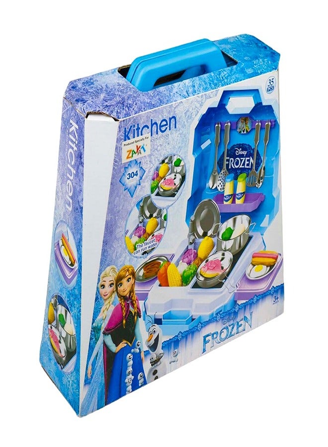Frozen 2 Kitchen Playet 35 Pieces Bag - 555BX029  - Image 1