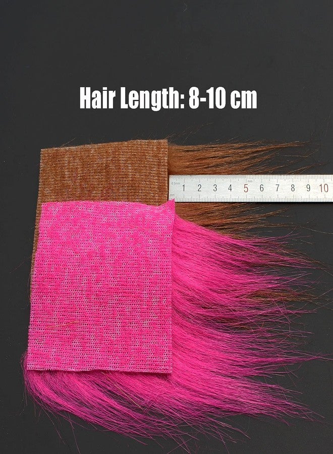Tigofly 10 pcs 8X8cm 10 Colors Furabou Long Hair Craft Fur Synthetic Fiber Streamer Tail Wing Fly Fishing Tying Materials - Image 2