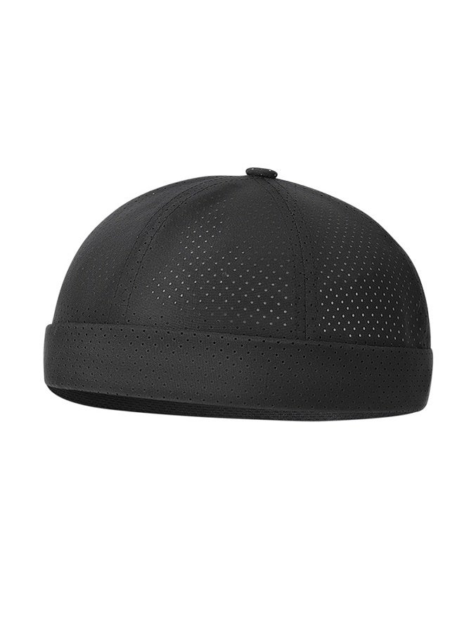 Mesh breathable brimless cap Hip-hop cap - Image 1