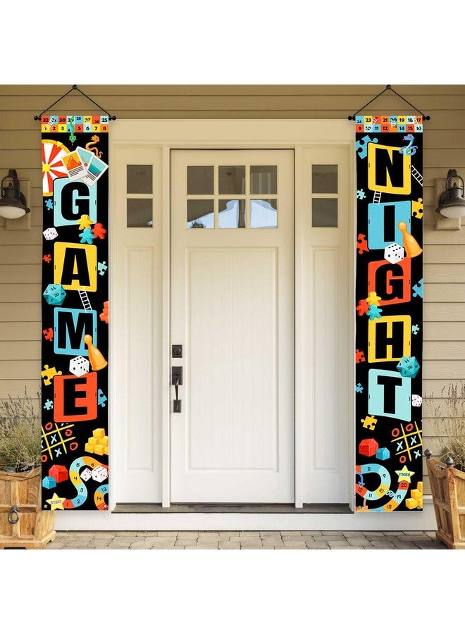 Lofaris Kids Party Banner - Game Night Decorations for Kids, 70.8x11.8 Inches - Game Theme Outdoor Porch Banner for Birthday Celebrations - Image 1