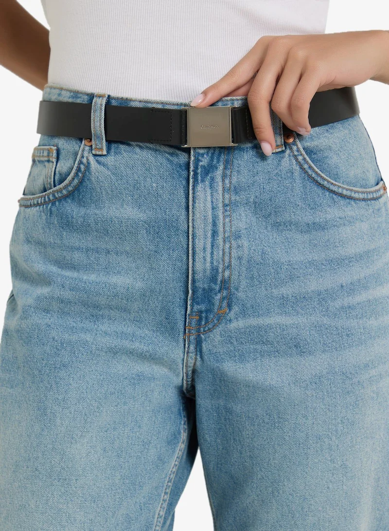 CALVIN KLEIN Logo Plaque None Allocated Belt