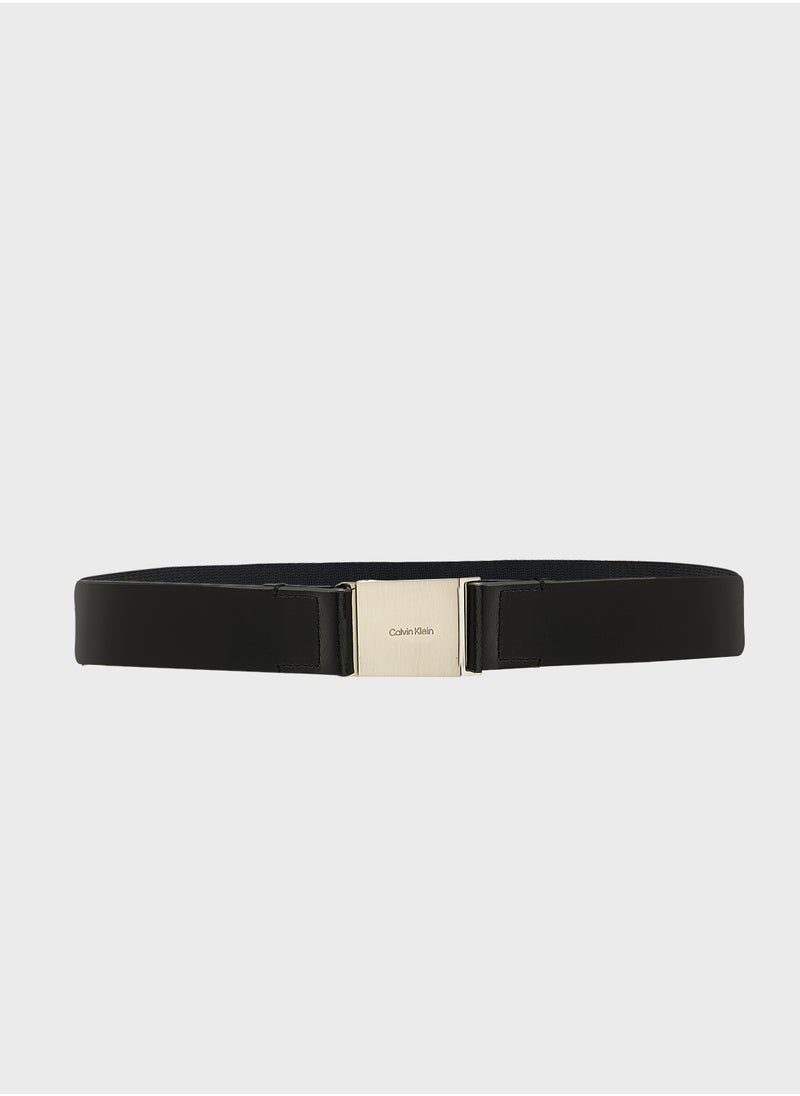 CALVIN KLEIN Logo Plaque None Allocated Belt  - Image 1