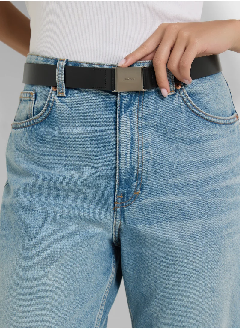 CALVIN KLEIN Logo Plaque None Allocated Belt