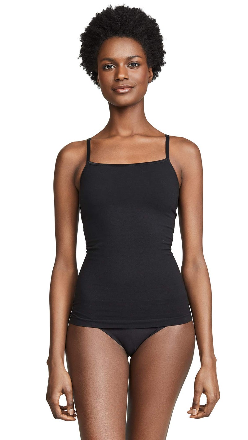 Yummie womens Seamless Convertible Camisole Shapewear Top, Black, Large-X-Large US - Image 1