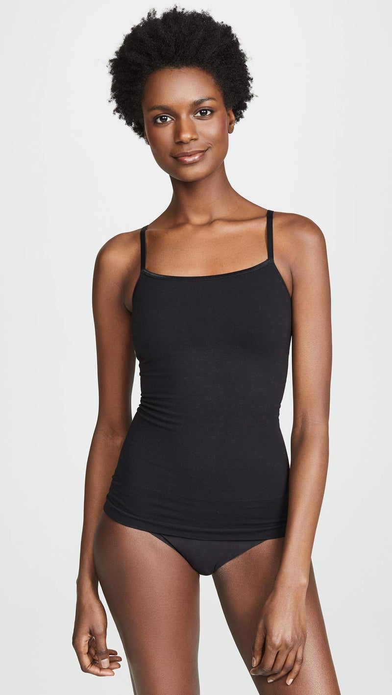 Yummie womens Seamless Convertible Camisole Shapewear Top, Black, Large-X-Large US - Image 2