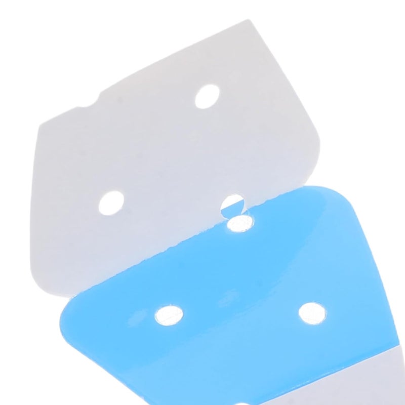 Artibetter 60pcs Wigs Adhesive Tape: Hairpiece Toupees Tape - Lace Bonding Tabs - Breathable Hairpiece Tabs - Blue Liner Hair Piece Strips for Professional Stylists (Triangle) - Image 3