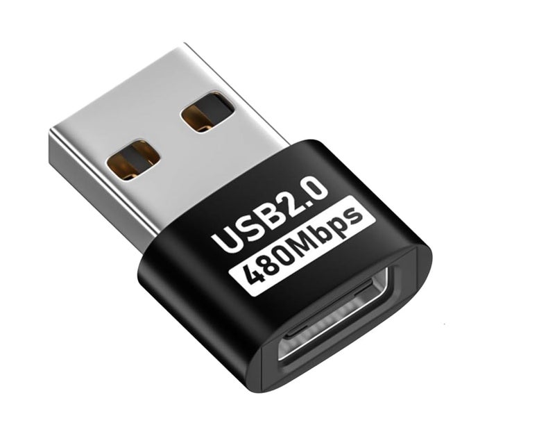 ETZIN USB to USB C Adapter,Type C Female to USB A Male Charger Cable Converter for i Watch Ultra iWatch Series 9 8 SE,AirPods Pro 2,iPhone 15 14 13 12 Max,iPad 10 Air 4 5 Mini 6,S23,OTG (EPL-1295CC) - Image 1