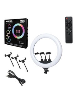 DIGI CORE 22 inch RGB Ring Light With  Rimote Contorl Tripod Stand RGB Selfie Light And 360° Phone Holder For Live Broadcast Youtube Instagram And Tik Tok Video Making  - Image 5