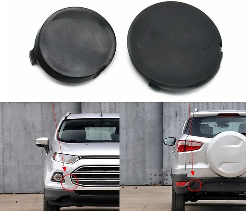 Front Rear Bumper Tow Hook Cover for Ford EcoSport 2013 2017 - Image 3