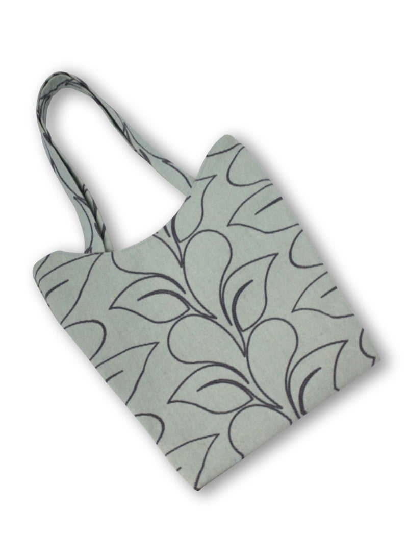 غريبو للحقائب حقيبة يد حريمي كتان مطبوعة w230003b - Image 2