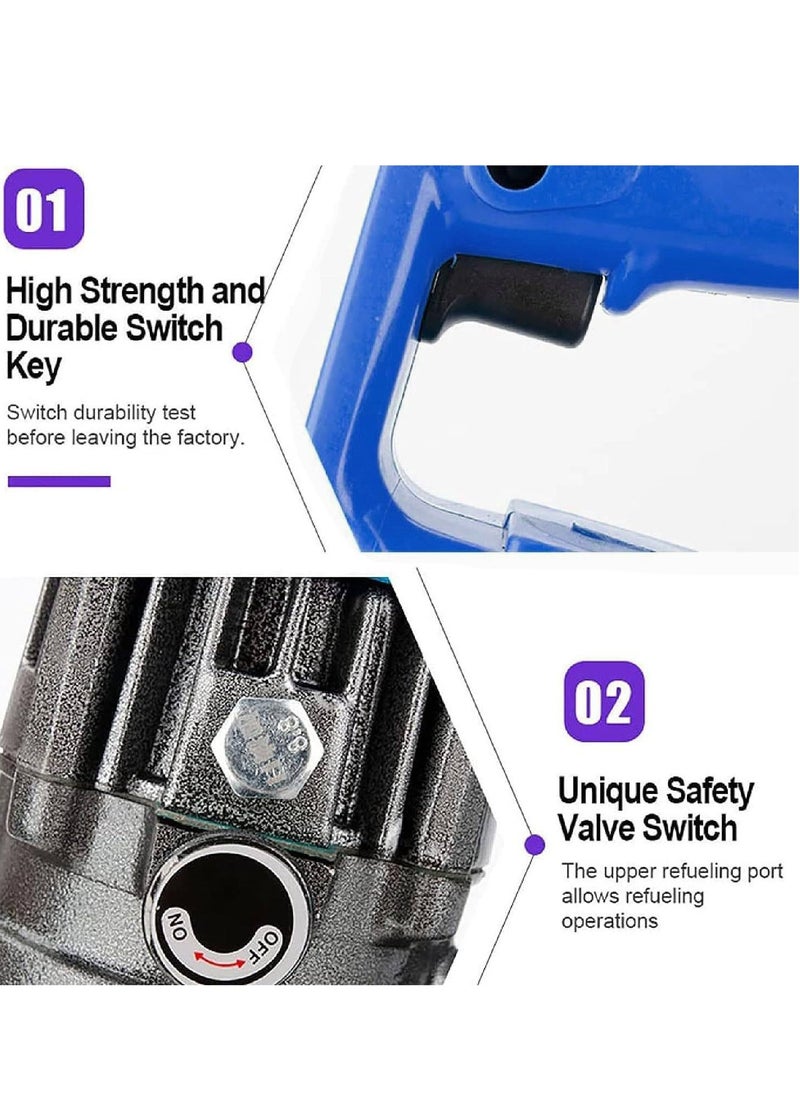 GearZone - 1200W 220V Electric Hydraulic Punching Machine, Metal Hole Punch with Carbon Brush 5 Dies Φ 6.5/9/13/17/20.5mm, Suitable for Steel, Iron, Aluminum, Copper, Angle Steel, Channel Steel - Image 1