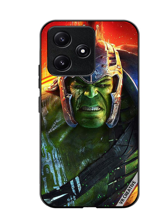 VR CREATIVE Protective Case Cover For Xiaomi Poco M6 Pro 5G Hulk Design Multicolour - Image 1