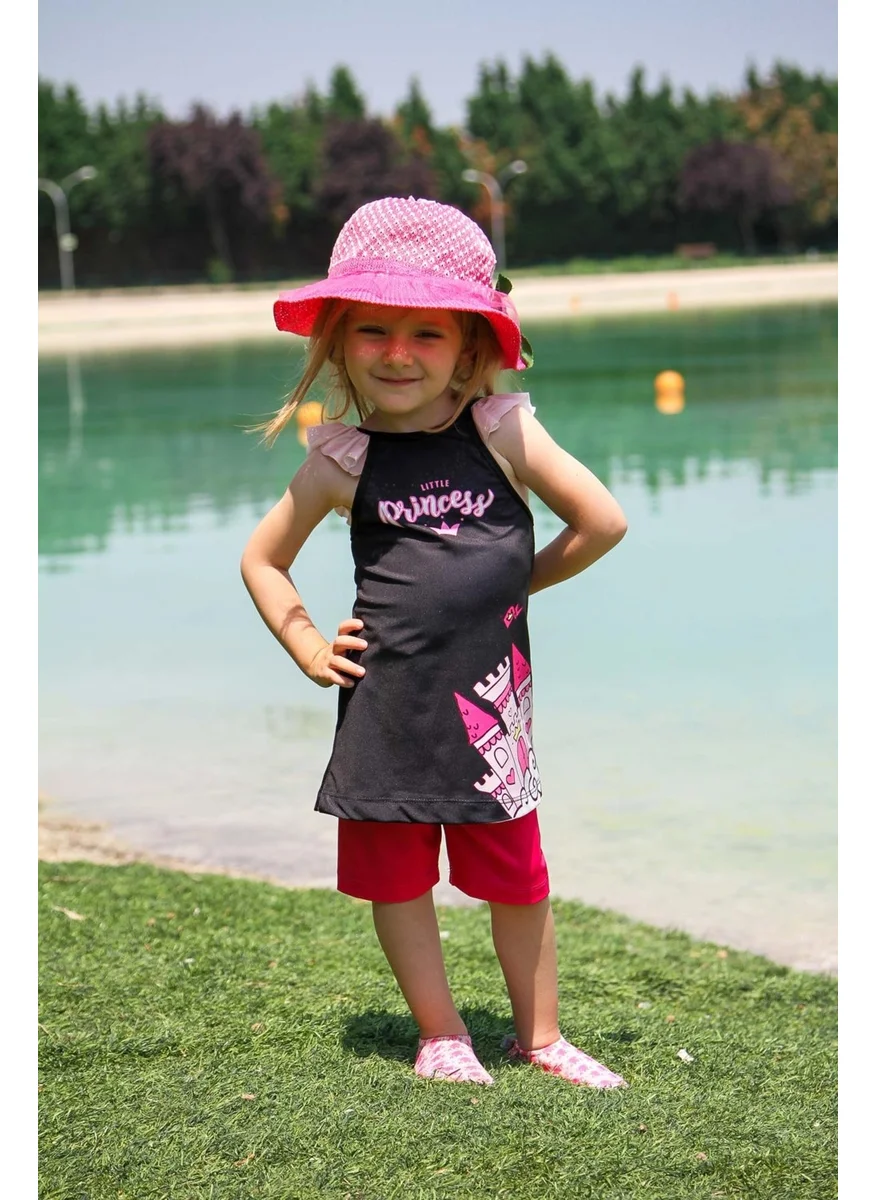 مارينا Fuchsia Kids Swimsuit K2201