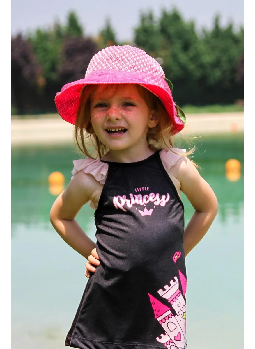 مارينا Fuchsia Kids Swimsuit K2201