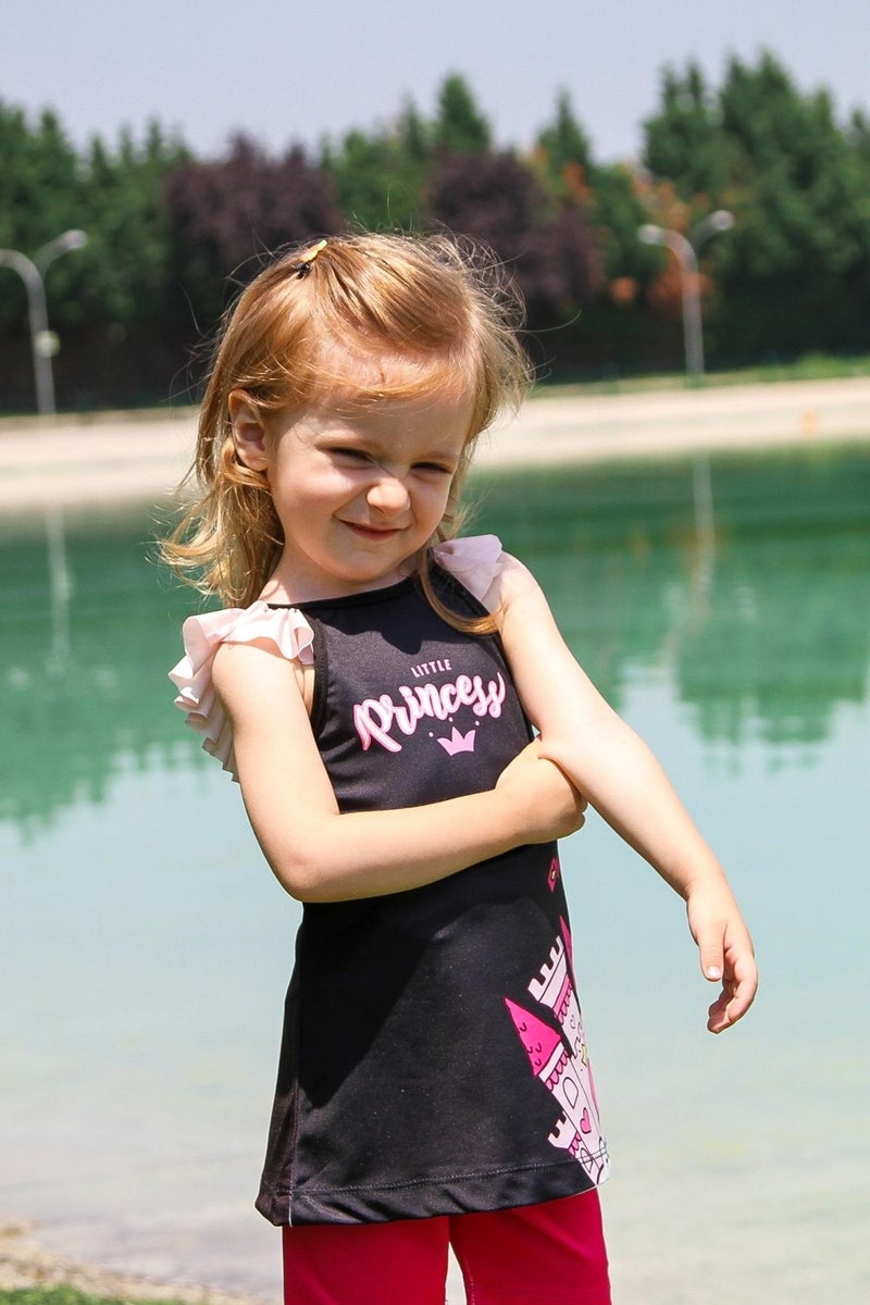 Marina Fuchsia Kids Swimsuit K2201  - Image 5