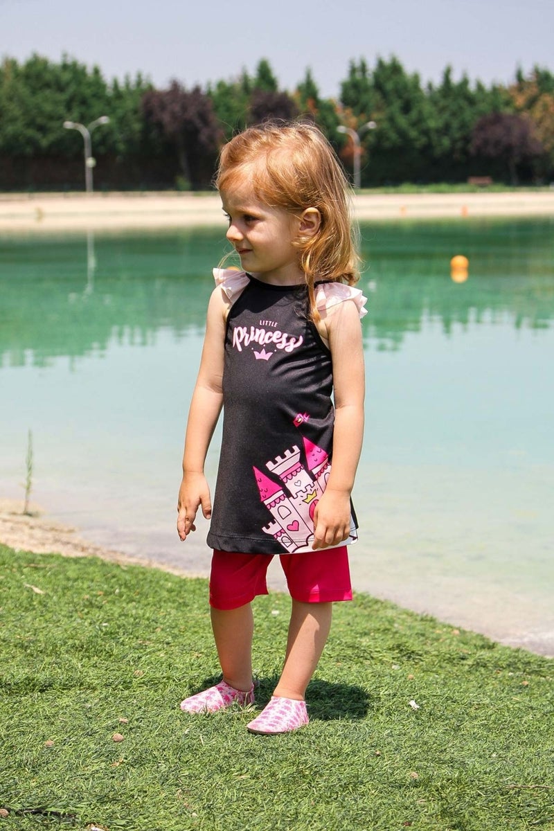 Marina Fuchsia Kids Swimsuit K2201  - Image 4