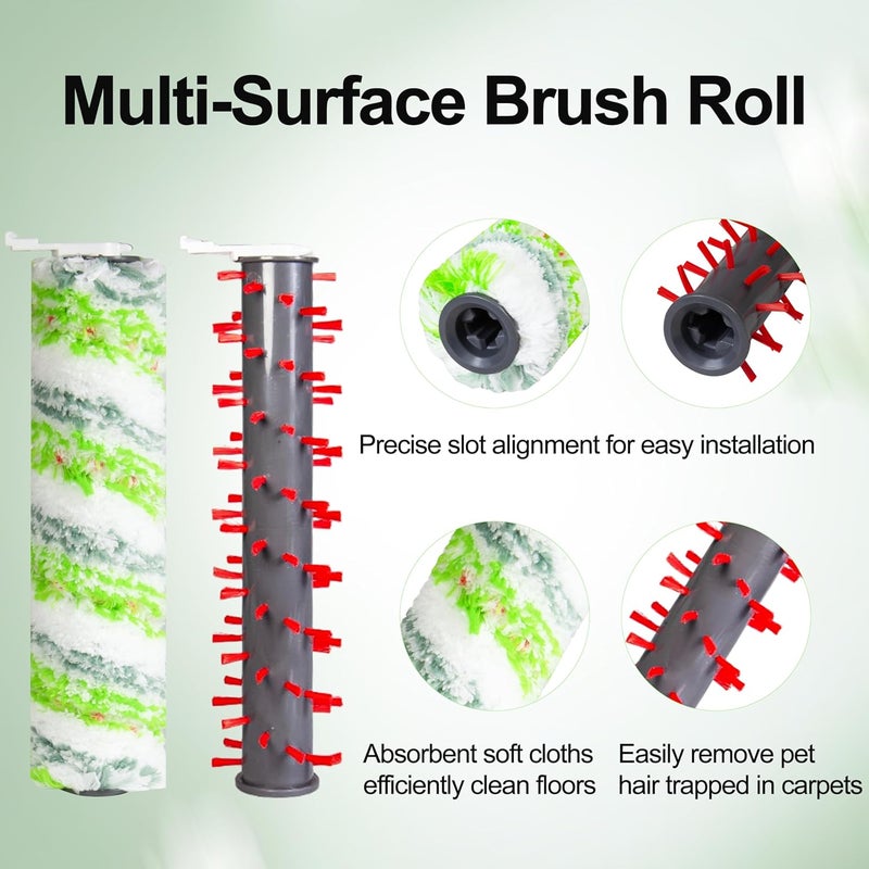 Replacement Roller Brush and Filter Kit Compatible with 2554, 2554A, 2590, 2593, and 3515 Series Cleaning Equipment, Colored - Image 4