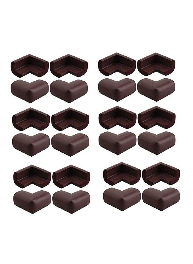 Royalkart Baby Proofing Lshaped Corner Guards & Edge Protectorswith Special Adhesive Tape (Pack Of 24) - Image 1